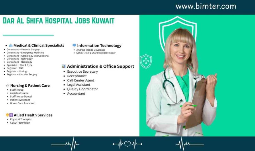 Dar Al Shifa Hospital Jobs Kuwait