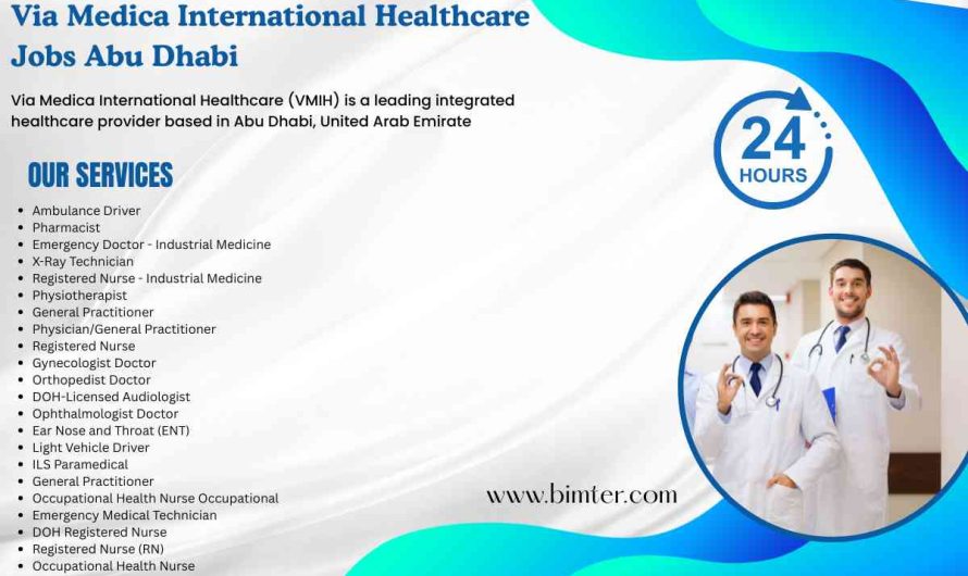 Via Medica International Healthcare Jobs Abu Dhabi