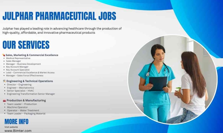 Julphar Pharmaceutical Jobs