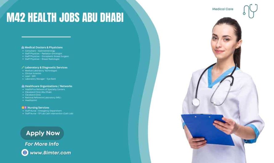 M42 Health Jobs Abu Dhabi