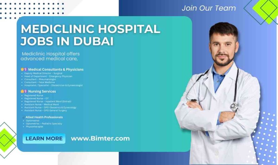MediClinic Hospital Jobs in Dubai