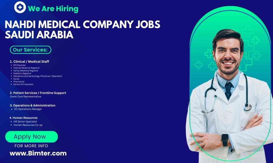 Nahdi Medical Company Jobs Saudi Arabia
