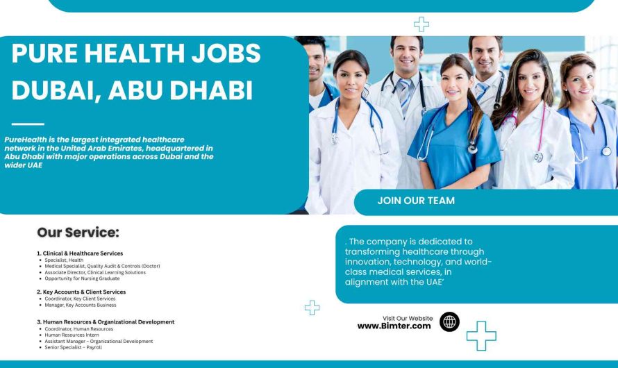 Pure Health Jobs Dubai, Abu Dhabi
