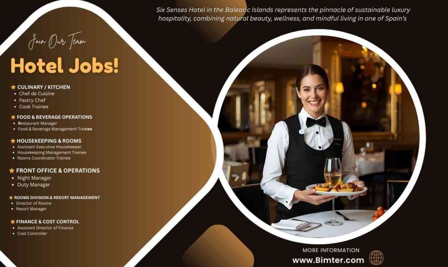 Six Senses Hotel Jobs Balearic Islands Spain