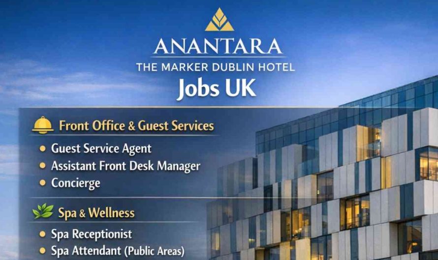 Anantara The Marker Dublin Hotel Jobs UK
