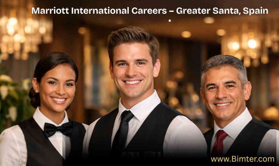 Marriott International Careers – Greater Santa, Spain