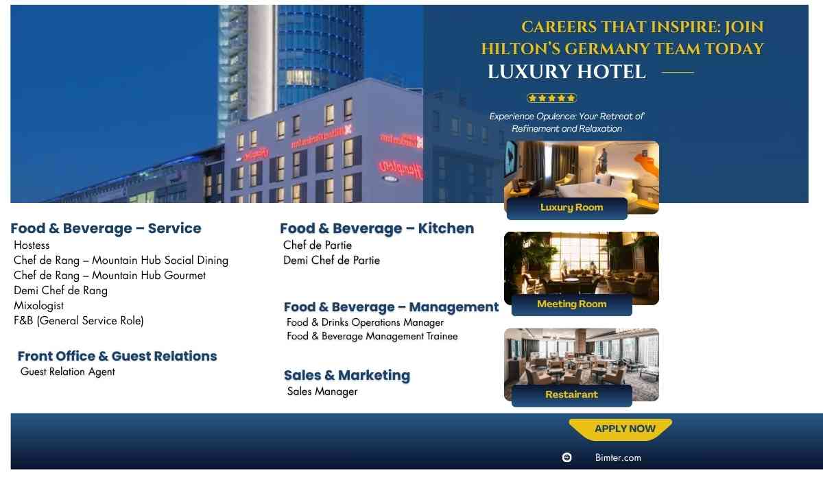 Careers That Inspire: Join Hilton’s Germany Team Today