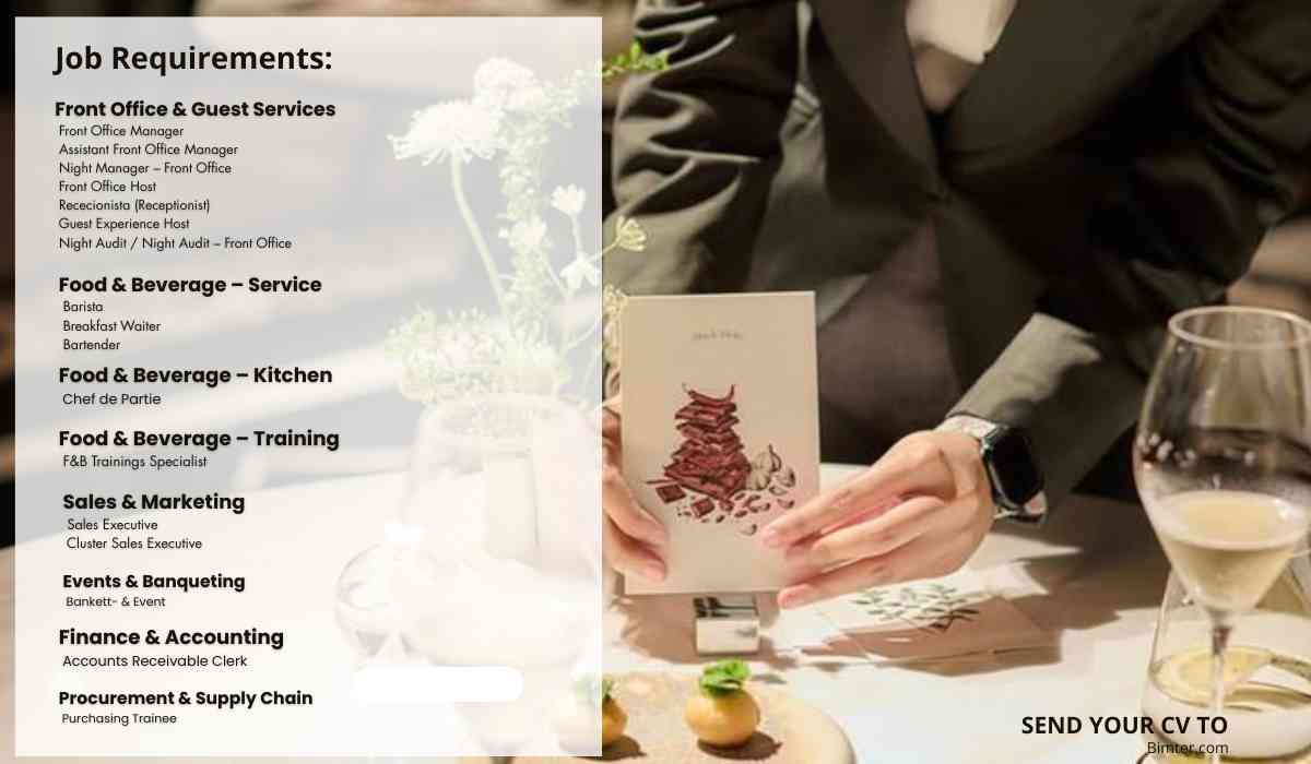 Step Into the Spotlight: Launch Your Career at Andaz Europe – Where Creativity Meets Luxury!