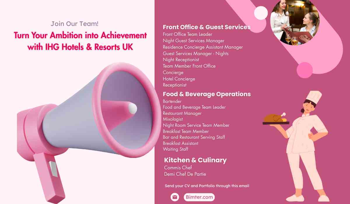 Turn Your Ambition into Achievement with IHG Hotels & Resorts UK