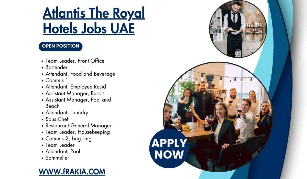 Atlantis The Royal Hotels Jobs UAE
