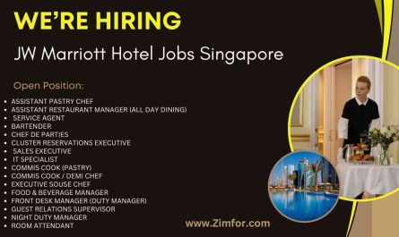 JW Marriott Hotel Jobs Singapore