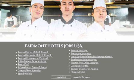 Fairmont hotels jobs USA 