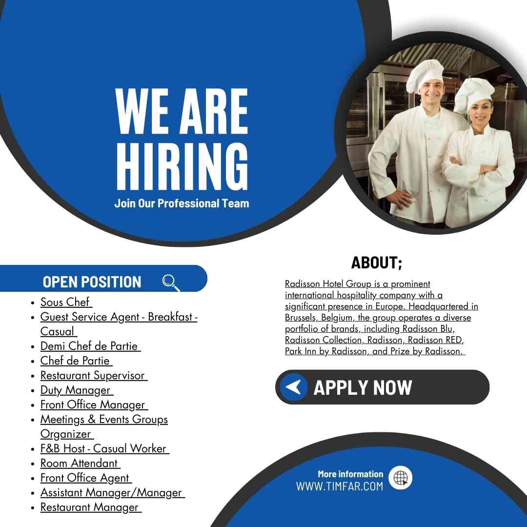 Radisson Group Hotels Jobs Europe