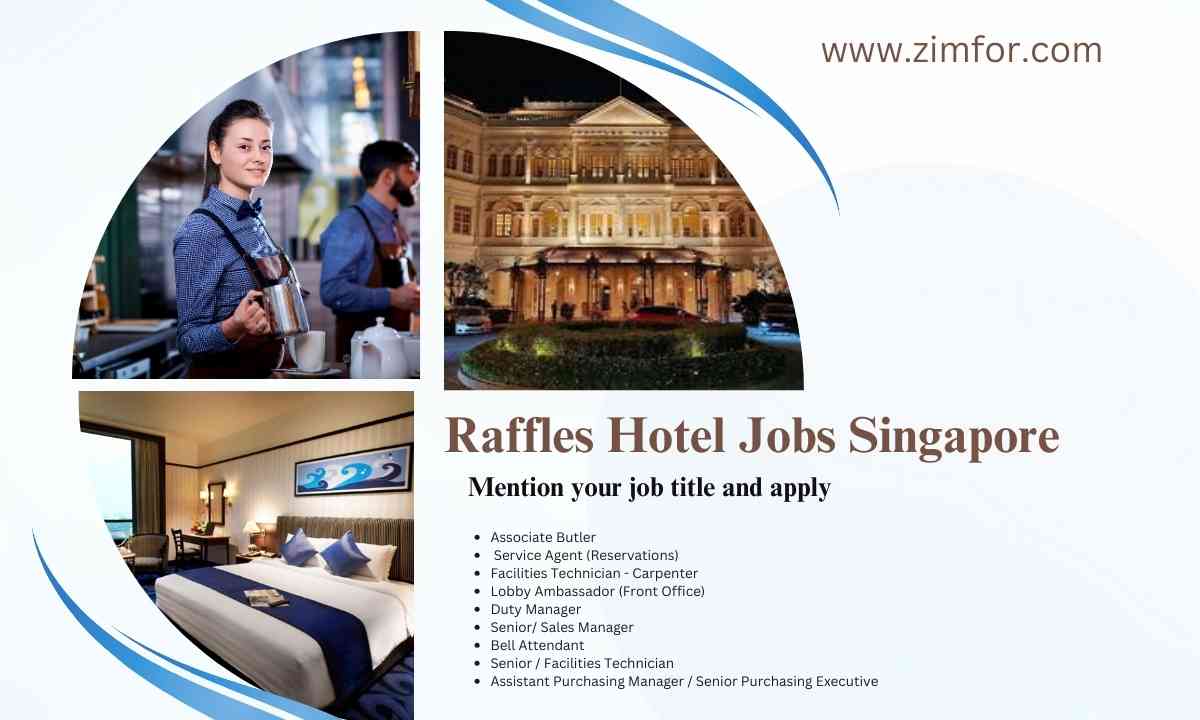 Raffles Hotel Jobs Singapore