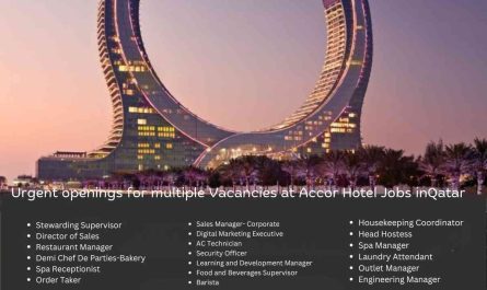 Urgent openings for multiple Vacancies at Accor Hotel Jobs in Qatar