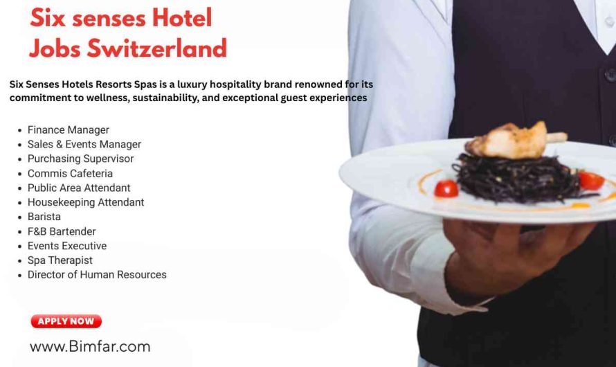 Six senses Hotel Jobs Switzerland