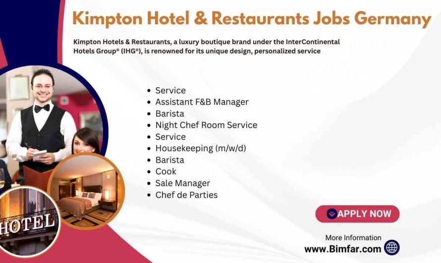 Kimpton Hotel & Restaurants Jobs Germany