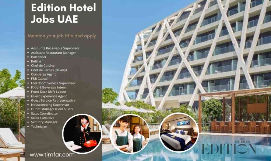 Edition Hotel Jobs UAE
