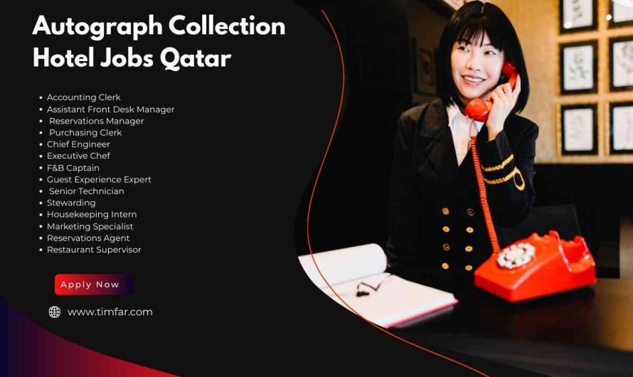 Autograph Collection Hotel Jobs Qatar
