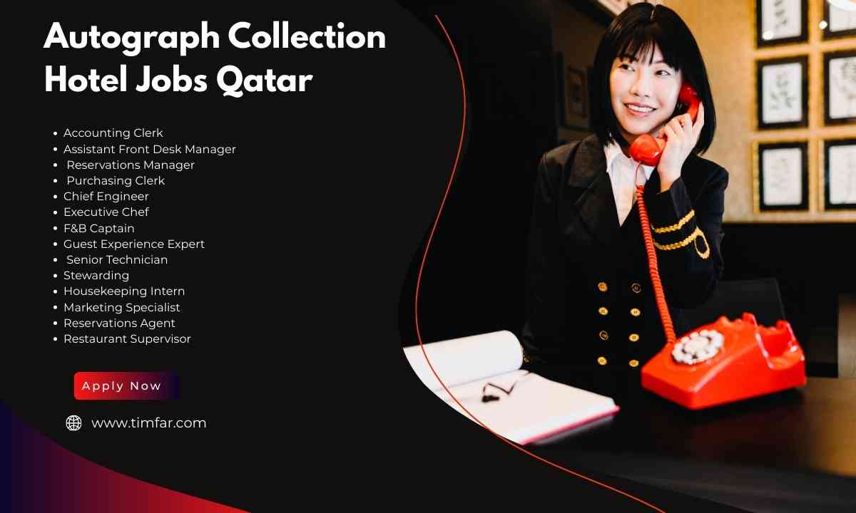 Autograph Collection Hotel Jobs Qatar