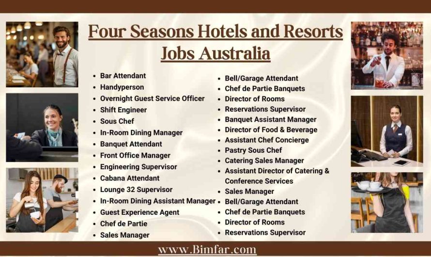 Four Seasons Hotels & Resorts Jobs Australia