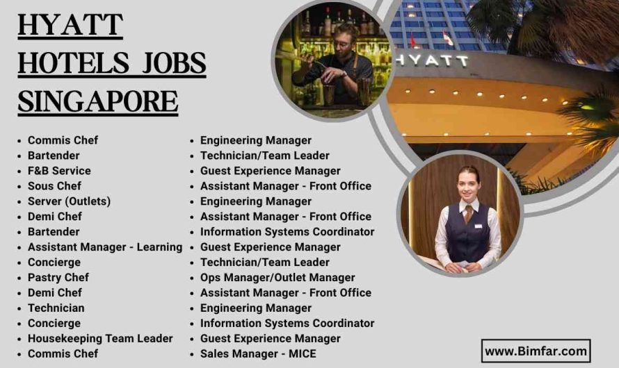 Hyatt Hotel Jobs Singapore