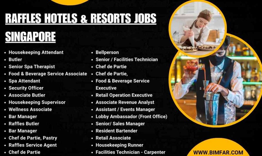 Raffles Hotels & Resorts Jobs Singapore