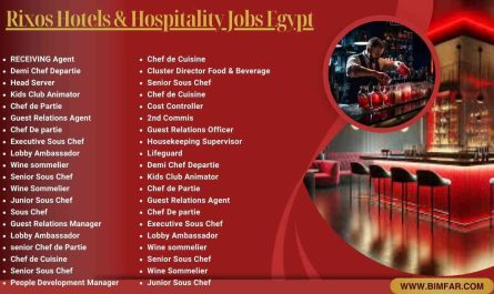 Rixos Hotel & Hospitality Jobs Egypt