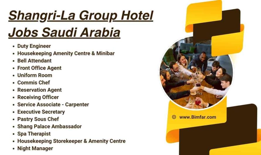 Shangri-La Group Hotel Jobs Saudi Arabia