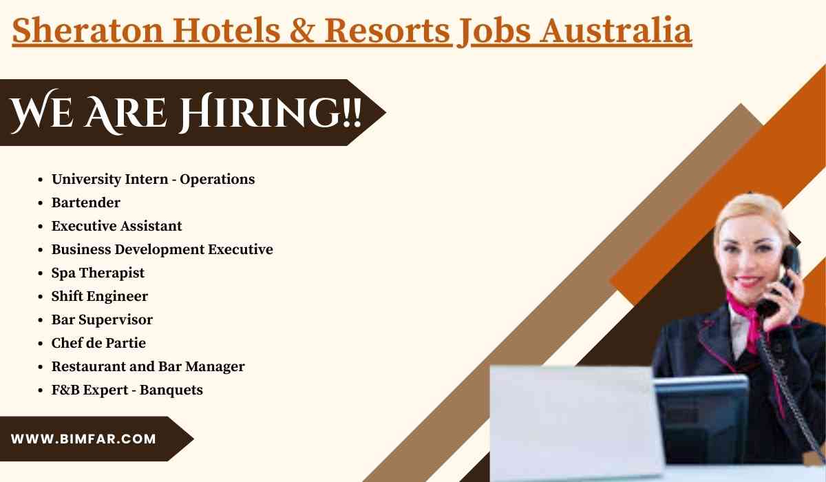 Sheraton Hotels & Resorts Jobs Australia