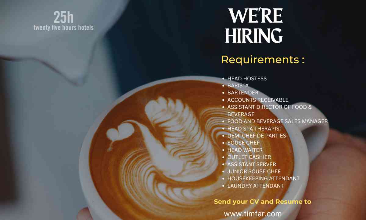 25hours Hotel Jobs UAE