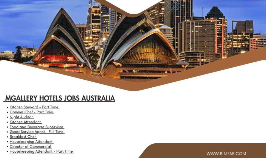 MGALLERY HOTELS JOBS AUSTRALIA