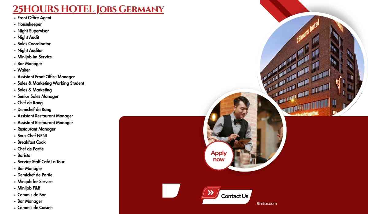 25HOURS HOTEL Jobs Germany