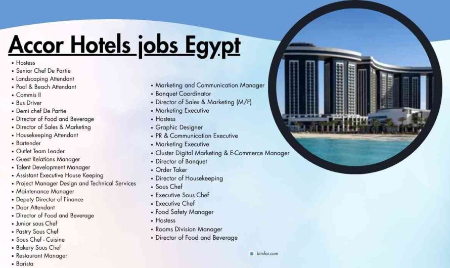 Accor Hotels jobs  Egypt