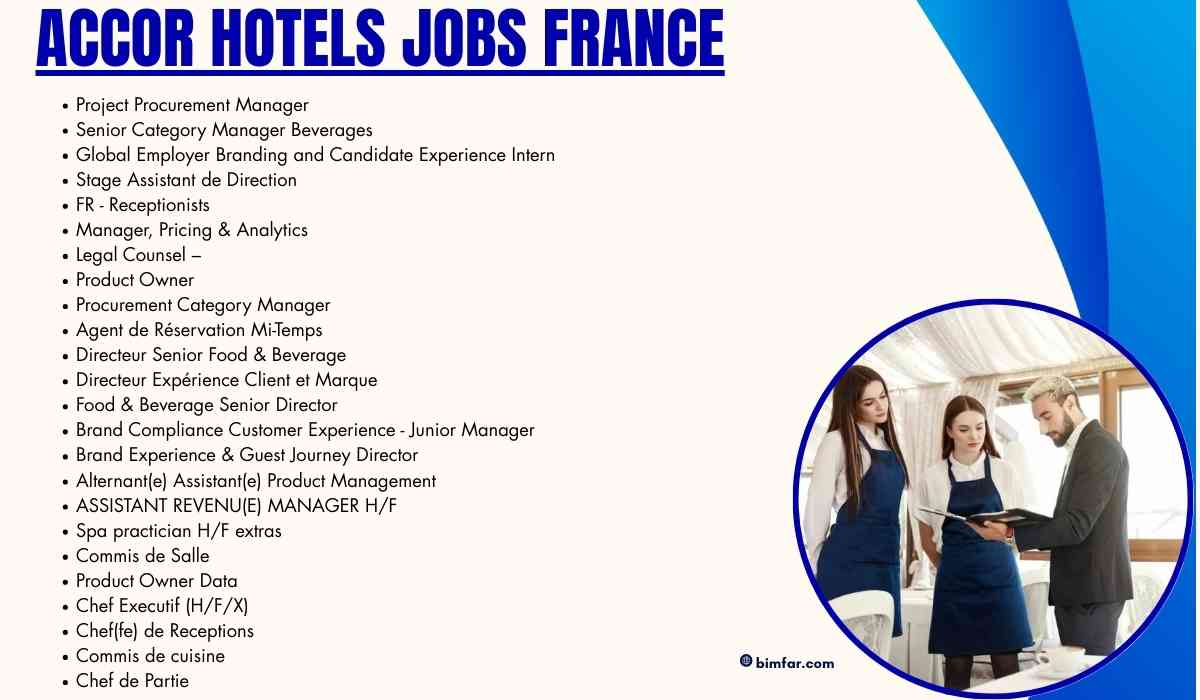 Accor hotels Jobs France