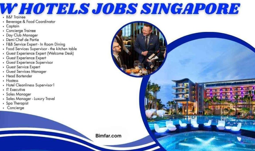 W Hotels Jobs Singapore