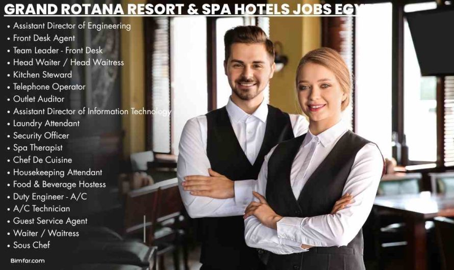 Grand Rotana Resort & Spa Hotels jobs Egypt