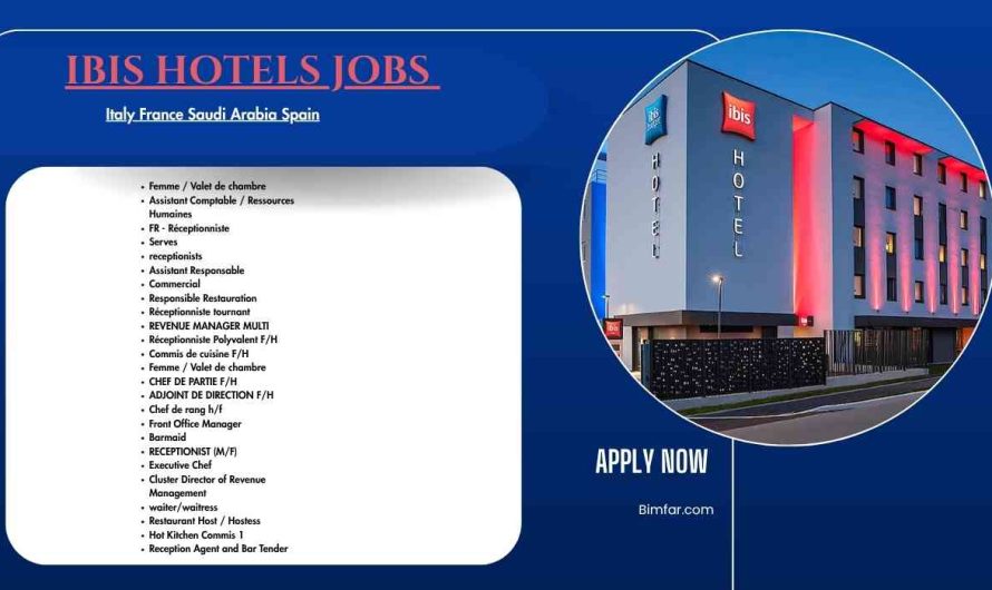 IBIS Hotels Jobs Italy France Saudi Arabia Spain