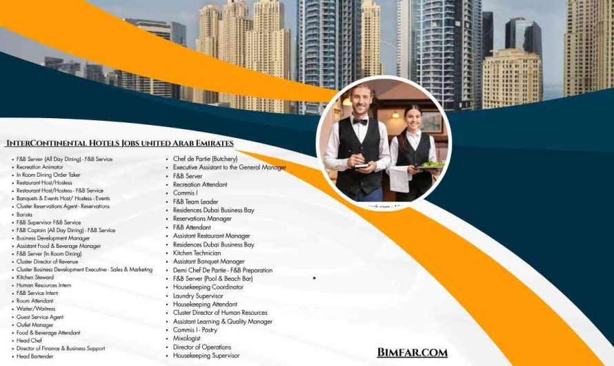  InterContinental Hotels Jobs united Arab Emirates