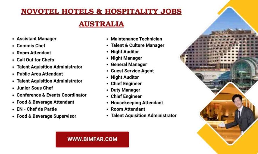 Novotel Hotels & Hospitality Jobs Australia
