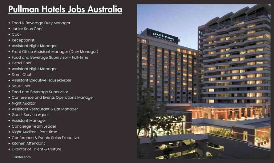 Pullman Hotels Jobs Australia