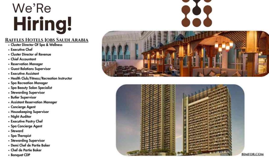 Raffles Hotels Jobs Saudi Arabia