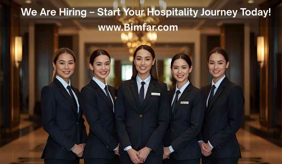 We Are Hiring In Saudi Arabia – Start Your Hospitality Journey Today!