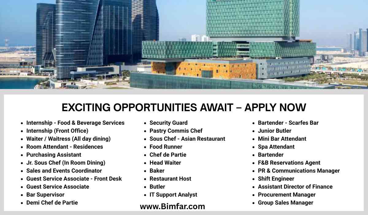 Rosewood Hotel Group Jobs Abu Dhabi & UK