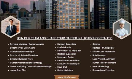 St. Regis Hotels & Resorts Jobs Malaysia-Singapore-Thailand