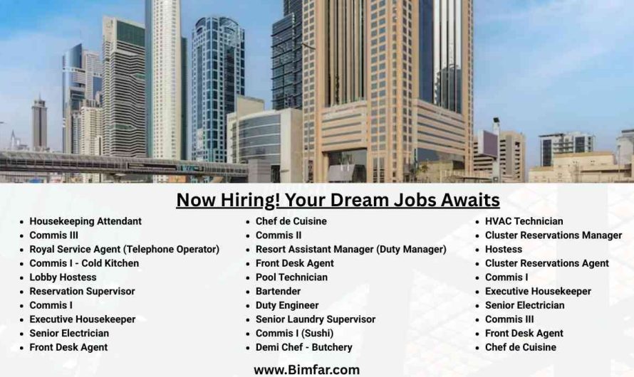 Fairmont Hotels & Resorts Jobs Dubai