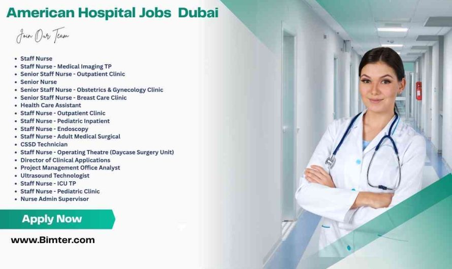 American Hospital Jobs Dubai