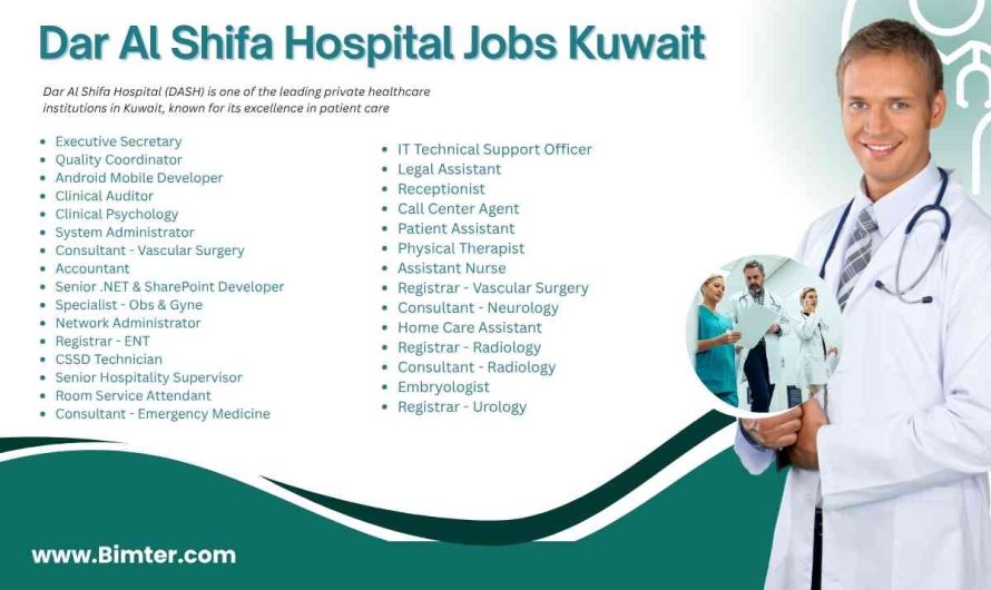 Dar Al Shifa Hospital Jobs Kuwait