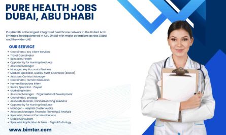 Pure Health Jobs Dubai, Abu Dhabi
