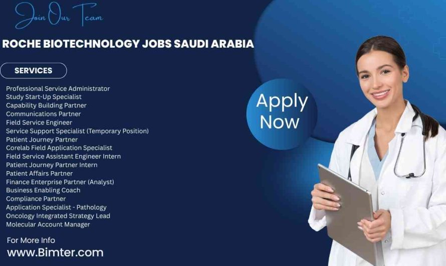 Roche Biotechnology Jobs Saudi Arabia